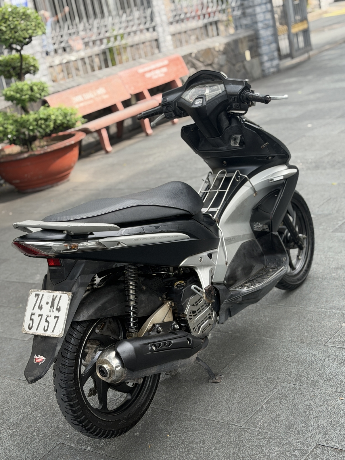 HONDA AIR BLADE Fi 2010 BAO TRANH CHẤP BS 74K4 5757