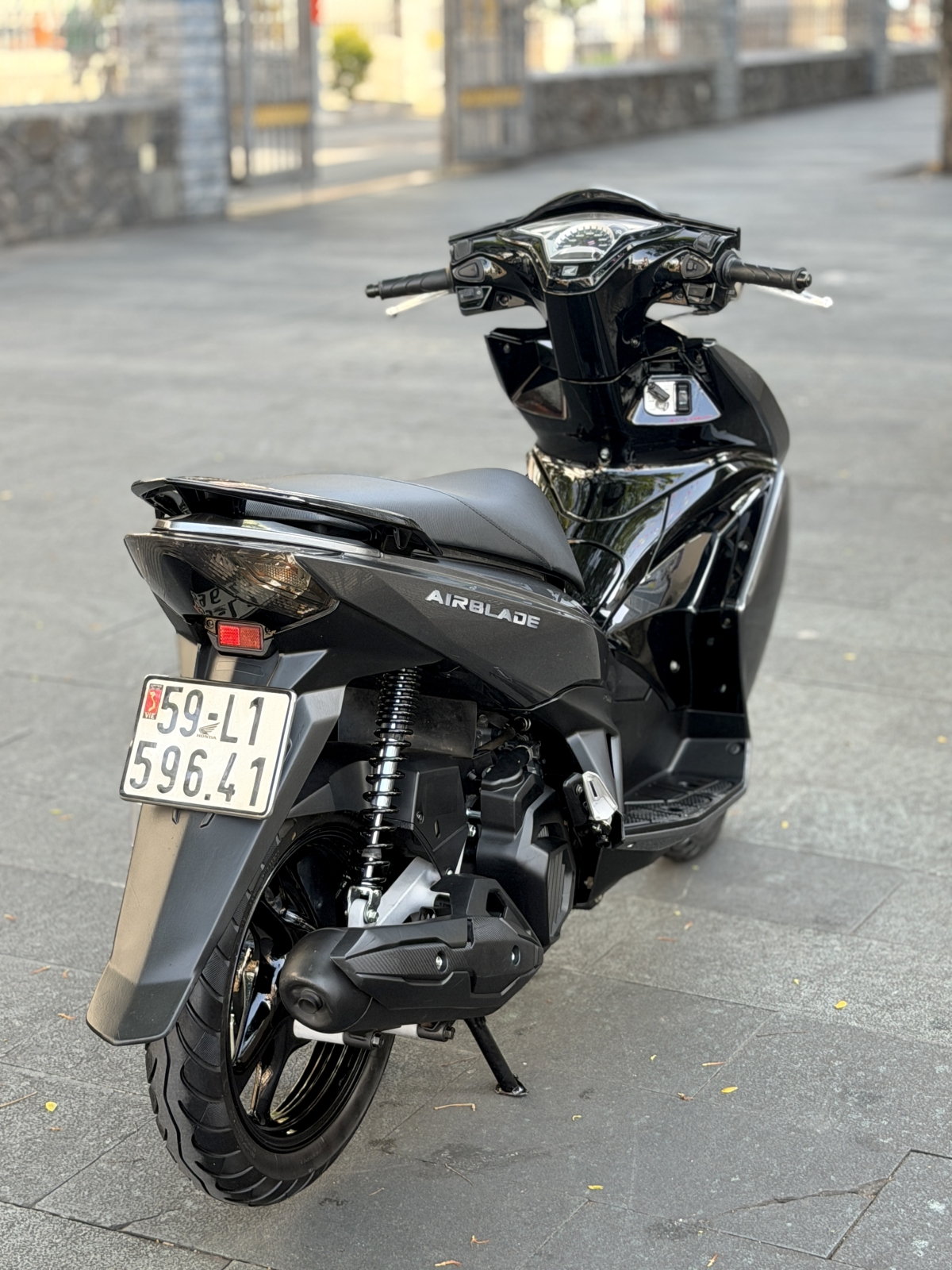 HONDA AIR BLADE 2014 XÁM TITAN BS 59L1 59641